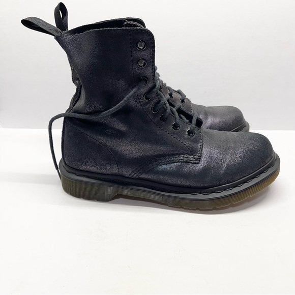 Dr. Martens Pascal Metallic Glitter Lace Up Boots
